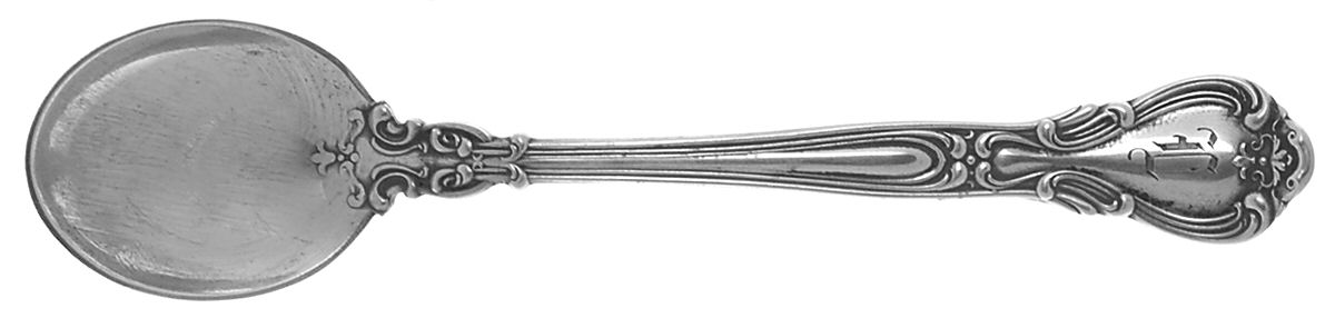 Chantilly (Sterling, 1895, Lion-Anchor-G, No Mono) Small Short Handle Chocolate Spoon by Gorham Silver-1