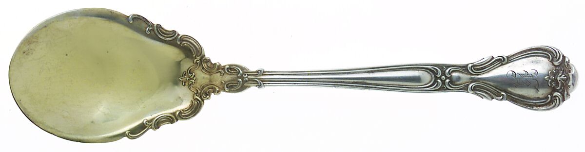 Chantilly (Sterling, 1895, Lion-Anchor-G, No Mono) Ice Cream Spoon Individual by Gorham Silver-1
