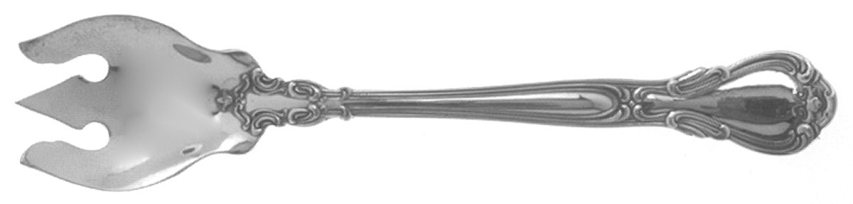 Chantilly (Sterling, 1895, Lion-Anchor-G, No Mono) Small Ice Cream Fork by Gorham Silver-1