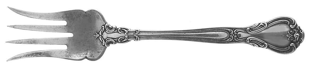 Chantilly (Sterling, 1895, Lion-Anchor-G, No Mono) Small Chipped Beef Fork by Gorham Silver-1