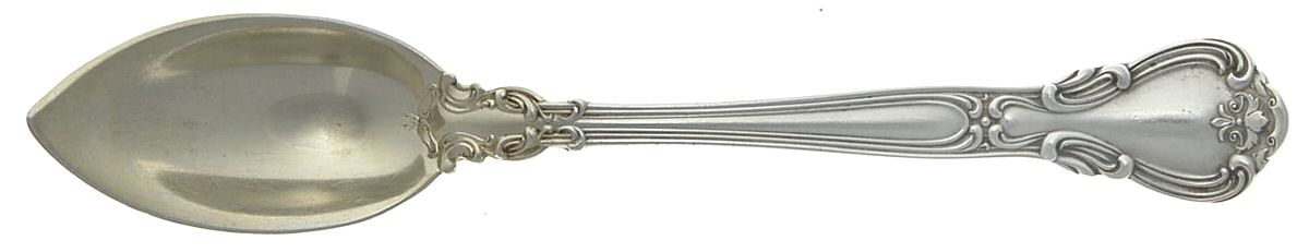 Chantilly (Sterling, 1895, Lion-Anchor-G, No Mono) Fruit/Orange Spoon by Gorham Silver-1