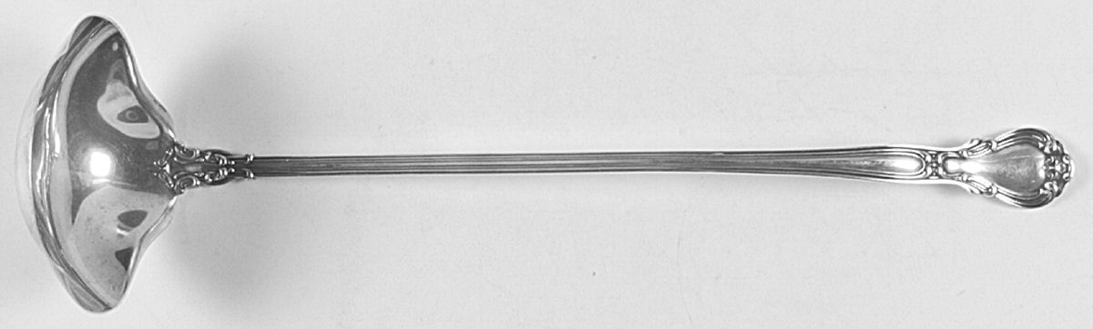 Chantilly (Sterling, 1895, Lion-Anchor-G, No Mono) Punch Ladle Solid Piece by Gorham Silver-1