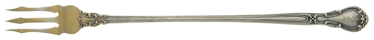 Chantilly (Sterling, 1895, Lion-Anchor-G, No Mono) Long Handle Pickle/Olive Fork by Gorham Silver-1