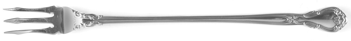 Chantilly (Sterling, 1895, Lion-Anchor-G, No Mono) Long Handle Pickle/Olive Fork by Gorham Silver-1