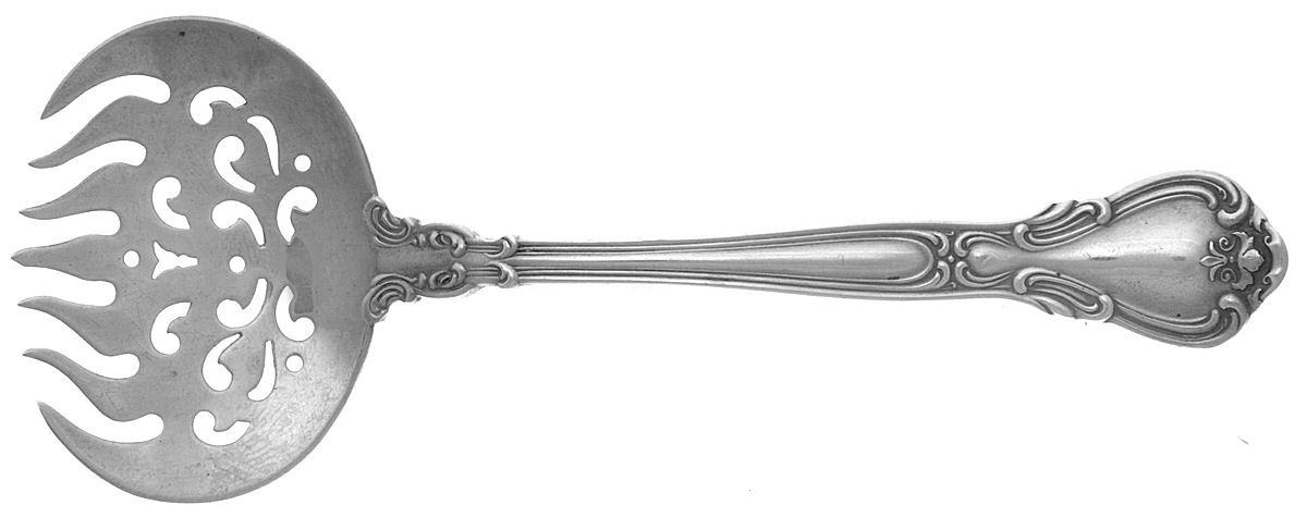 Chantilly (Sterling, 1895, Lion-Anchor-G, No Mono) Relish Fork by Gorham Silver-1