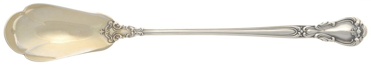 Chantilly (Sterling, 1895, Lion-Anchor-G, No Mono) Large Horseradish Serving Spoon by Gorham Silver-1