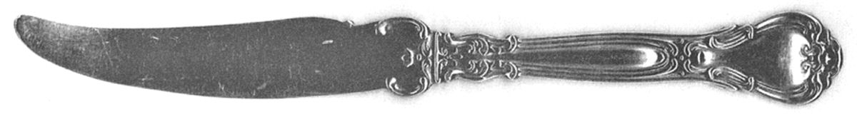 Chantilly (Sterling, 1895, Lion-Anchor-G, No Mono) Tea Knife Solid Piece by Gorham Silver-1