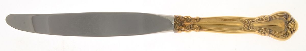 Chantilly-Gold Vermeil (Sterling, 1895) Modern Hollow Knife by Gorham Silver-1