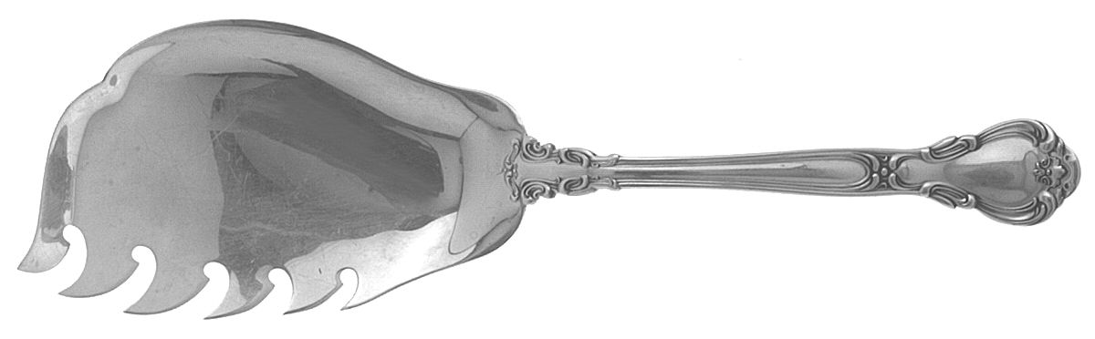 Chantilly-Gold Vermeil (Sterling, 1895) Solid Macaroni Server by Gorham Silver-1