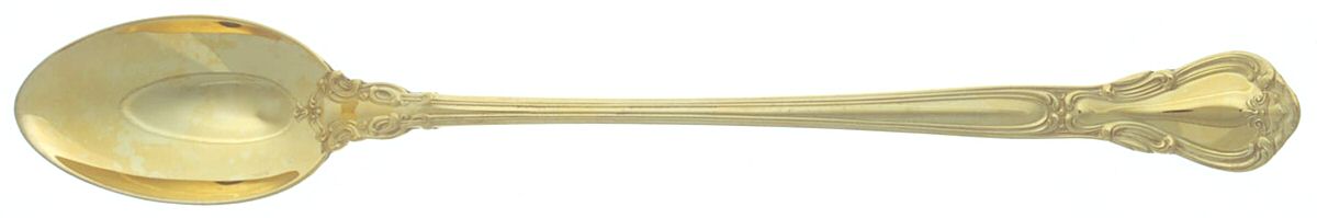 Chantilly-Gold Vermeil (Sterling, 1895) Iced Tea Spoon by Gorham Silver-1