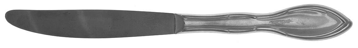 Chanson (Stainless) Modern Hollow Knife-Pinched Handle by Gorham Silver-1