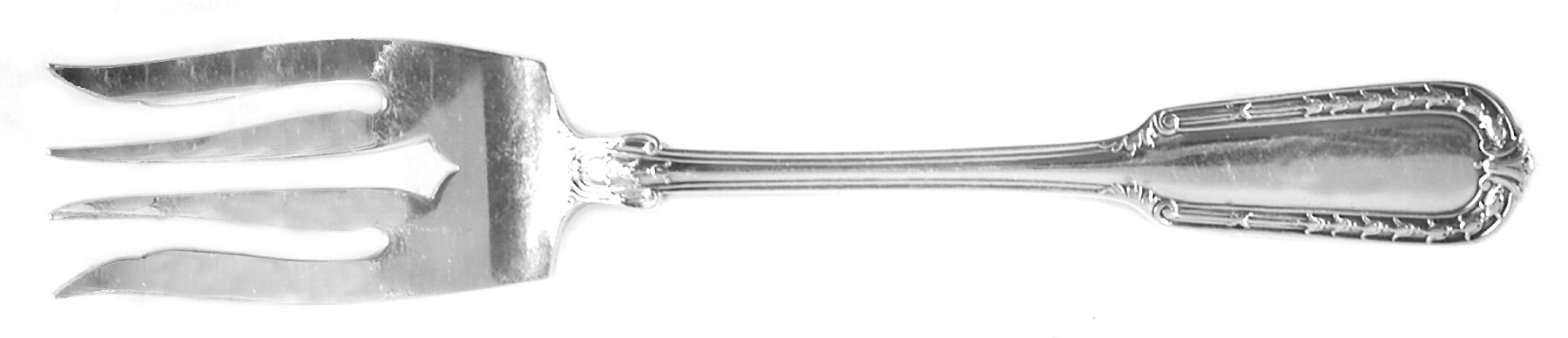 Chesterfield (Sterling, 1908) Small Individual Solid Fish/Salad Fork by Gorham Silver-1