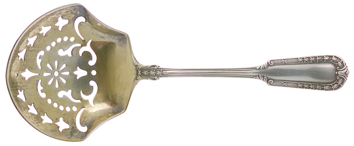 Chesterfield (Sterling, 1908) Solid Bon Bon Spoon by Gorham Silver-1
