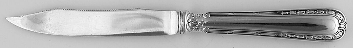 Chesterfield (Sterling, 1908) Orange Knife with Silverplate Blade by Gorham Silver-1