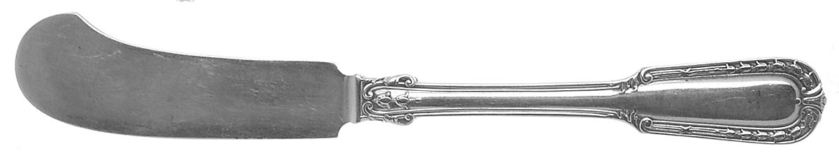 Chesterfield (Sterling, 1908) Flat Handle Butter Spreader by Gorham Silver-1