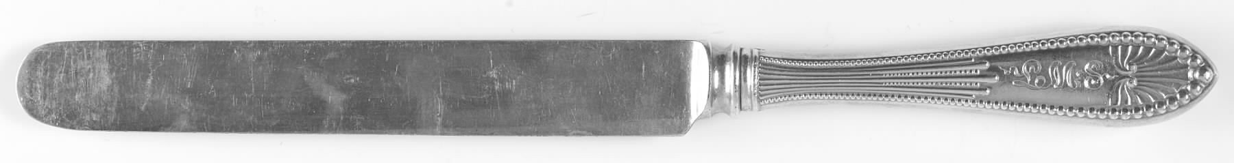 Chippendale (Sterling, 1890) Blunt Hollow Knife with Bolster by Gorham Silver-1
