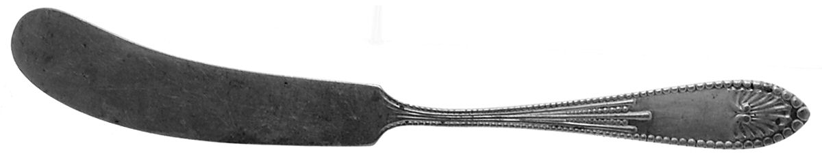 Chippendale (Sterling, 1890) Flat Handle Butter Spreader by Gorham Silver-1
