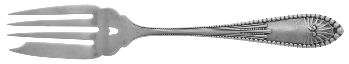 Chippendale (Sterling, 1890) Pastry Fork by Gorham Silver-1