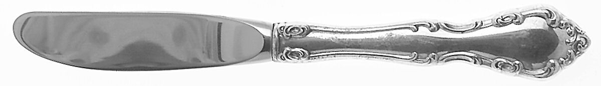 Chelsea Manor (Sterling, 1966) Modern Hollow Butter Spreader (Stainless) by Gorham Silver-1