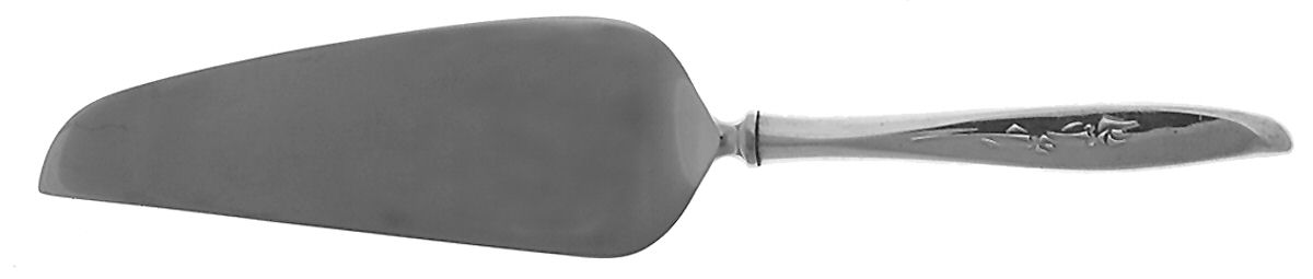 Chapel Rose (Sterling, 1963) Pie & Cake Server with Stainless Blade by Gorham Silver-1