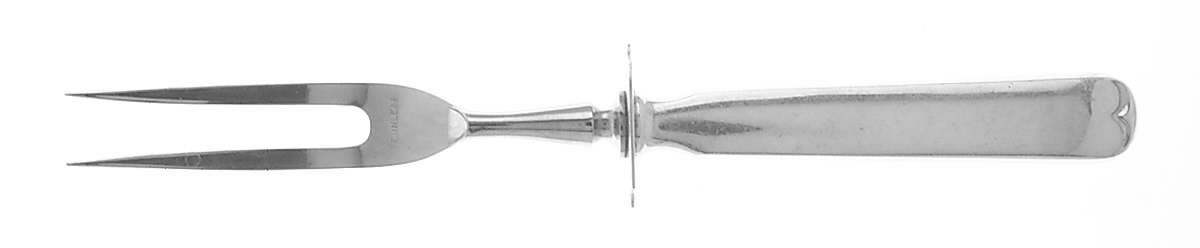 Christina (Sterling) Small Steak Carving Fork with Stainless Prongs by Gorham Silver-1