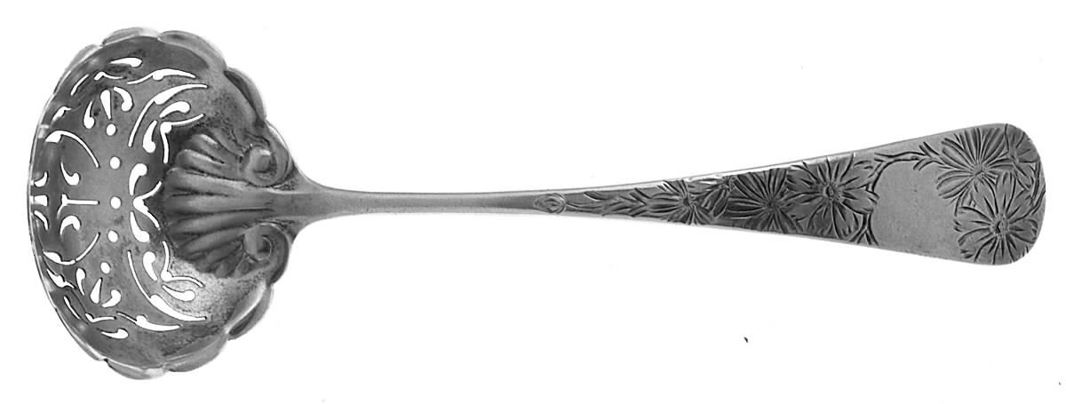 Chrysanthemum (Sterling, 1885) Large Sugar Sifter by Gorham Silver-1
