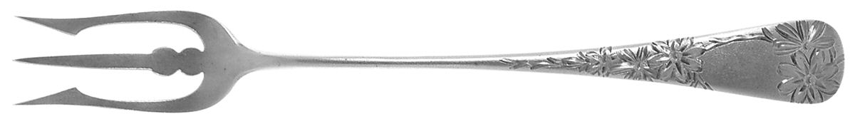 Chrysanthemum (Sterling, 1885) Old Style Pickle Fork by Gorham Silver-1