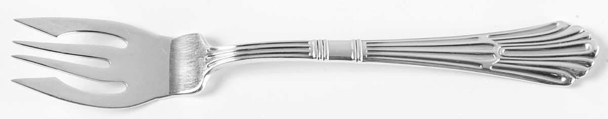 Churchill (Silverplate, 1905) Individual Solid Fish Fork by Gorham Silver-1