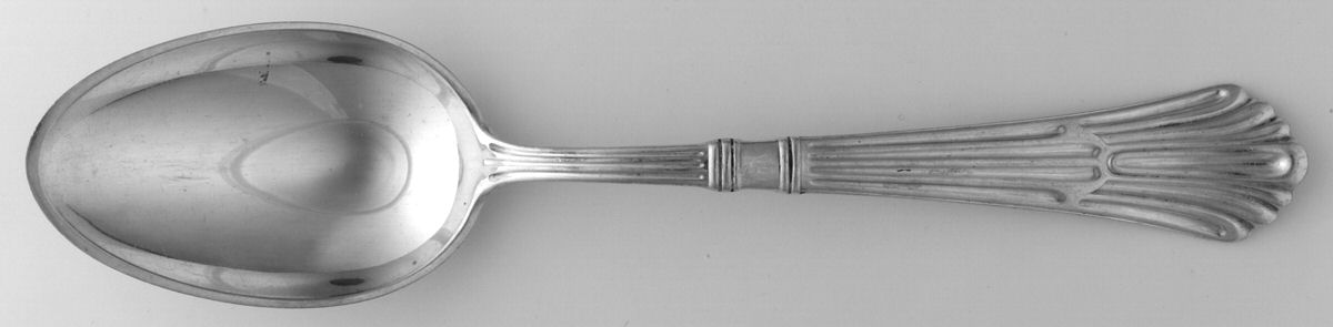 Churchill (Silverplate, 1905) Tablespoon (Serving Spoon) by Gorham Silver-1