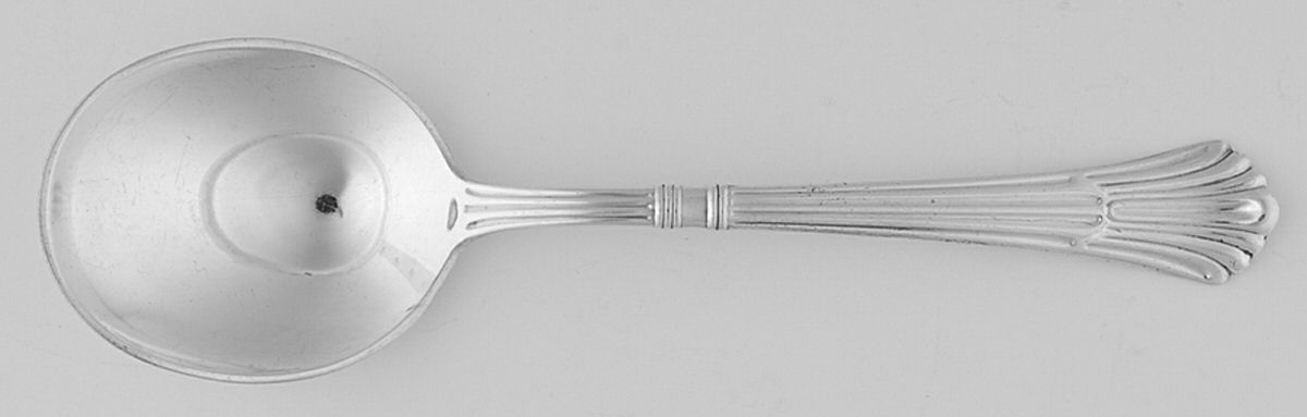Churchill (Silverplate, 1905) Round Bowl Soup Spoon (Cream Soup) by Gorham Silver-1