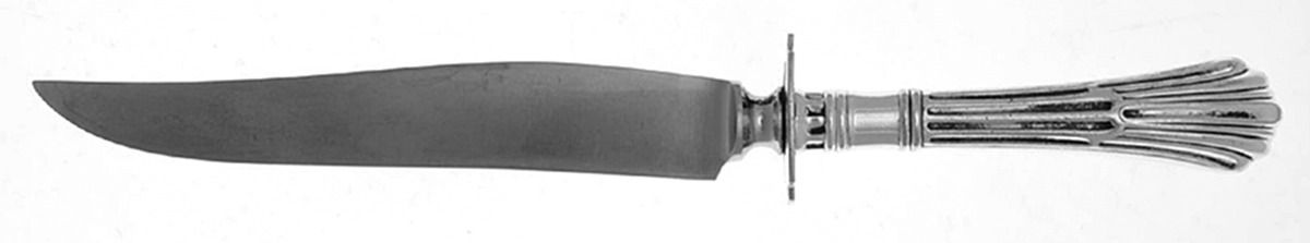 Churchill (Silverplate, 1905) Small Steak Carving Knife with Stainless Blade by Gorham Silver-1
