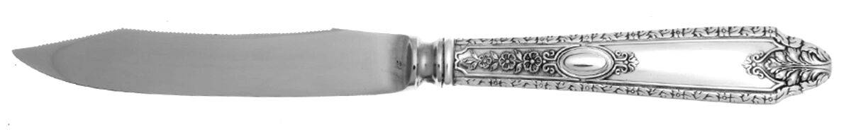 Cinderella (Sterling, 1925) Orange Knife with Stainless Blade by Gorham Silver-1