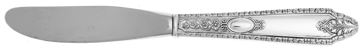 Cinderella (Sterling, 1925) Modern Hollow Butter Spreader (Stainless) by Gorham Silver-1