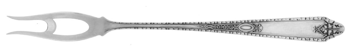 Cinderella (Sterling, 1925) Short Handle Pickle/Olive Fork by Gorham Silver-1