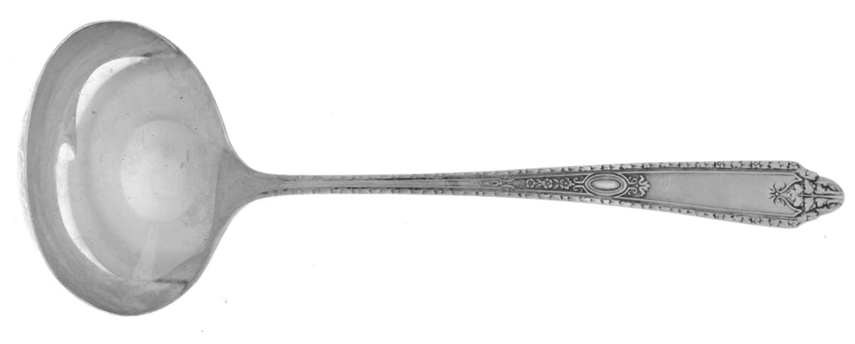 Cinderella (Sterling, 1925) Solid Piece Cream Ladle by Gorham Silver-1
