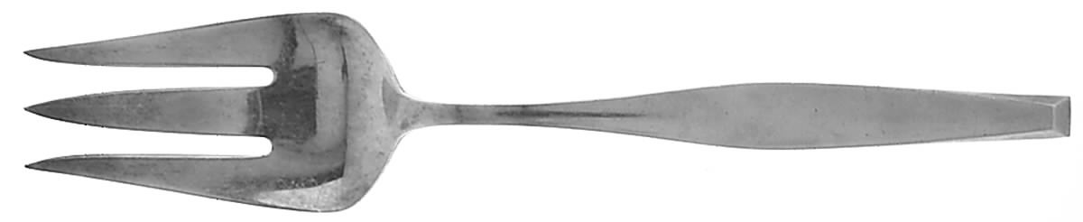 Classique (Sterling, 1961) Medium Solid Cold Meat Serving Fork by Gorham Silver-1