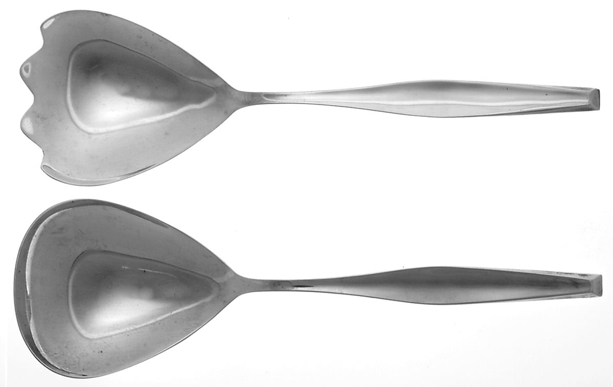 Classique (Sterling, 1961) (2 Pc) Solid Salad Set by Gorham Silver-1