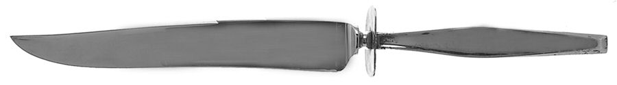 Classique (Sterling, 1961) Large Stainless Blade Roast Carving Knife by Gorham Silver-1