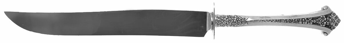Classic Bouquet (Sterling, 1972) Small Steak Carving Knife with Stainless Blade by Gorham Silver-1