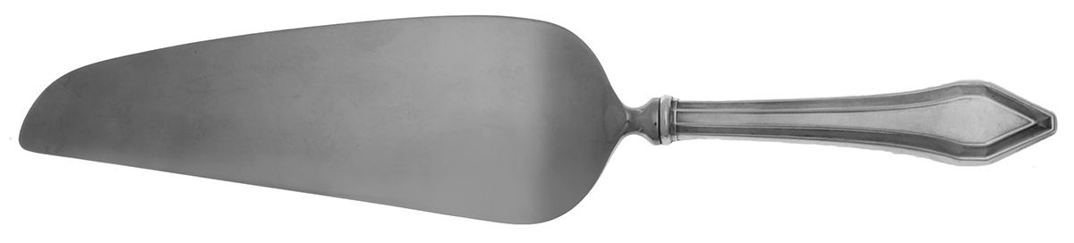 Clermont (Sterling, 1915, No Monograms) Pie & Cake Server with Stainless Blade by Gorham Silver-1