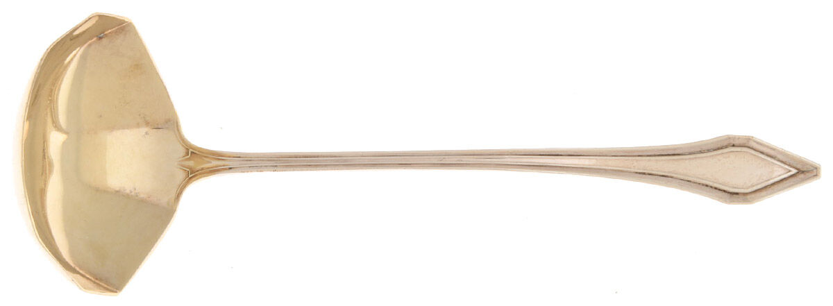 Clermont (Sterling, 1915, No Monograms) Solid Piece Cream Ladle by Gorham Silver-1