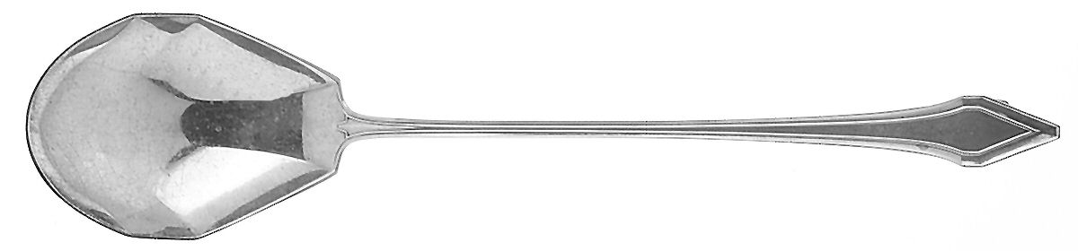 Clermont (Sterling, 1915, No Monograms) Large Lettuce Serving Spoon by Gorham Silver-1