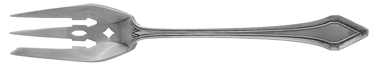 Clermont (Sterling, 1915, No Monograms) Individual Pie Fork by Gorham Silver-1