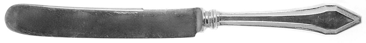 Clermont (Sterling, 1915, No Monograms) Old French Hollow Knife with Bolster by Gorham Silver-1