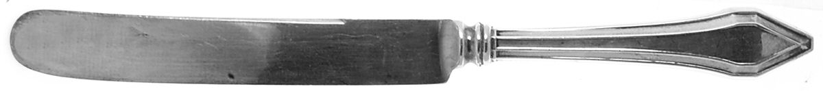 Clermont (Sterling, 1915, No Monograms) Old French Hollow Knife with Bolster by Gorham Silver-1