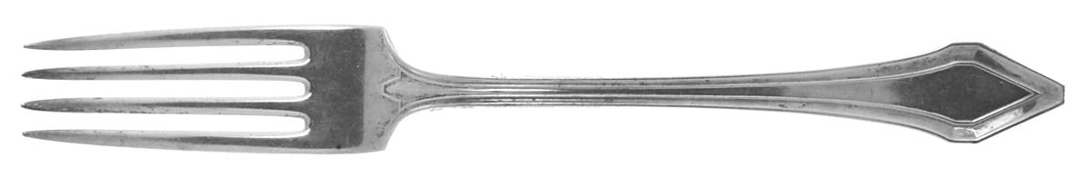Clermont (Sterling, 1915, No Monograms) Fork by Gorham Silver-1