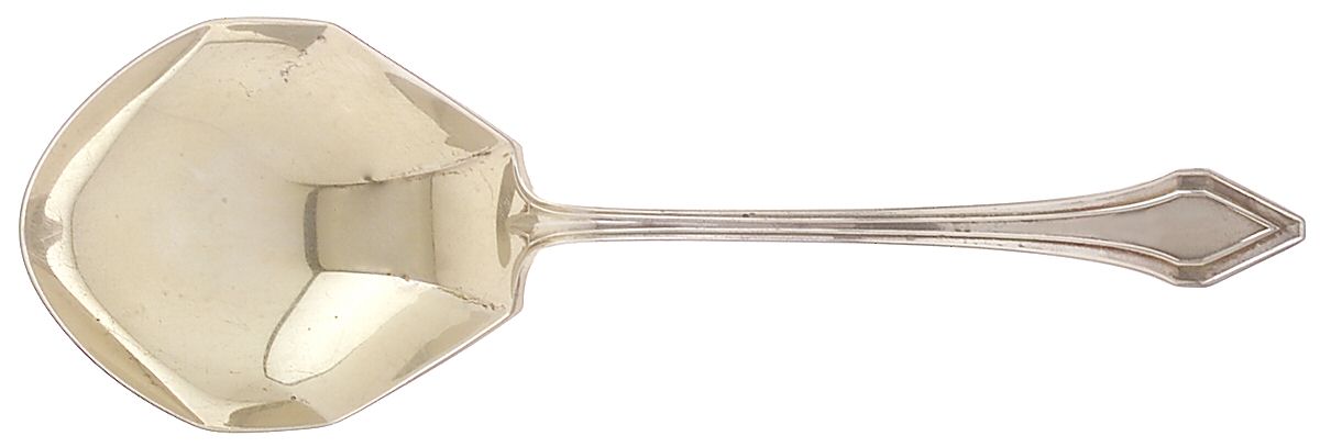 Clermont (Sterling, 1915, No Monograms) Preserve Spoon by Gorham Silver-1