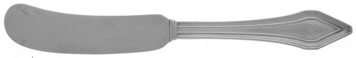 Clermont (Sterling, 1915, No Monograms) Flat Handle Butter Spreader by Gorham Silver-1