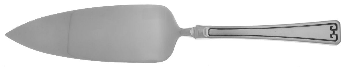 Classic Key (Stainless) Pie Server with Serrated Stainless Blade HC by Gorham Silver-1