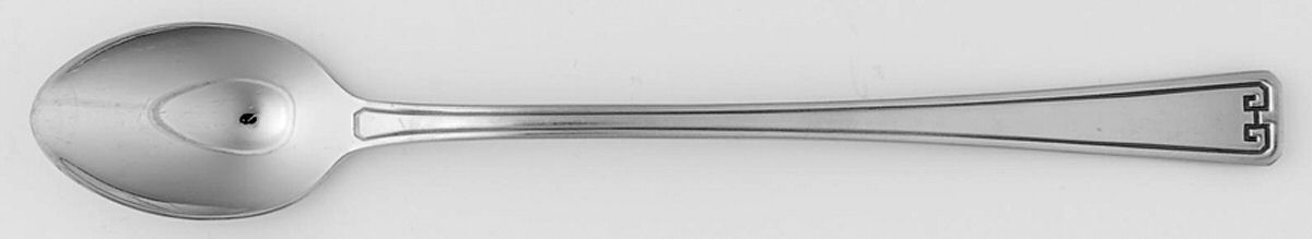 Classic Key (Stainless) Iced Tea Spoon by Gorham Silver-1